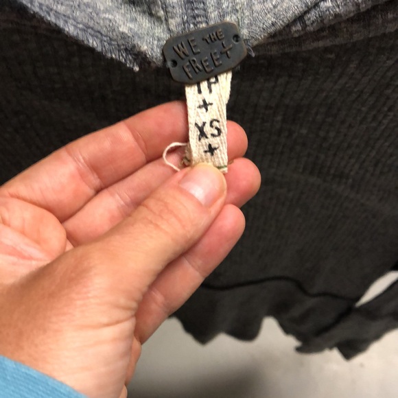 Free People We the Free London Town tunic XS Grey - Picture 5 of 9